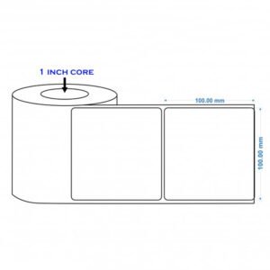 Chromo Label 100x100mm 1 Up (600 Labels)