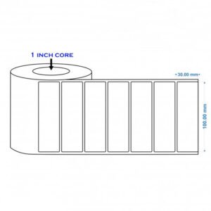 Chromo Label 100x30mm 1 Up (2000 Labels)