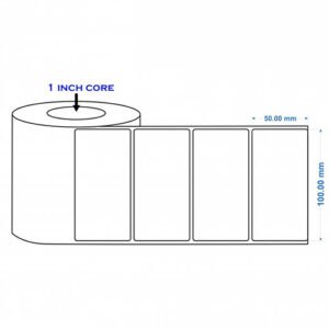 Polyester Label 100x50mm 1 up (1000 Labels)