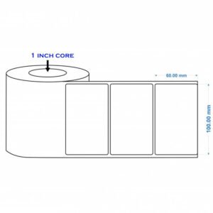 Chromo Label 100x60mm 1 Up (1000 Labels)