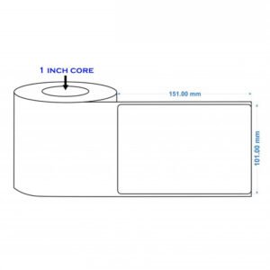 Chromo Label 101x151mm 1 Up (400 Labels)