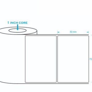 Direct Thermal 75x50mm Box (Labels 36000)